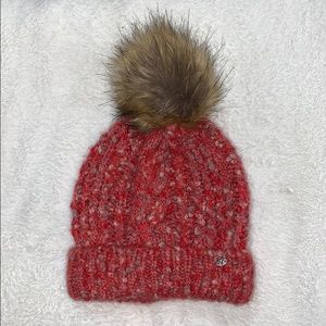 American Eagle Pom beanie
